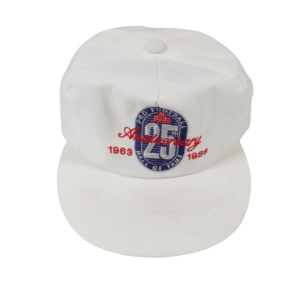 NFL Vintage Pro Football Hall of Fame 1963 1988 25th Anniversary Hat USA Union